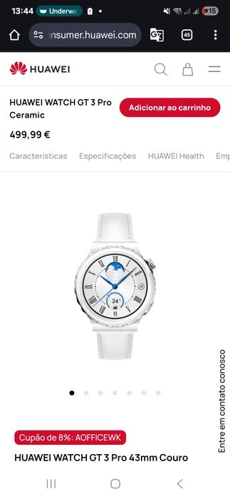 Huawei Watch GT 3 Pro Ceramic