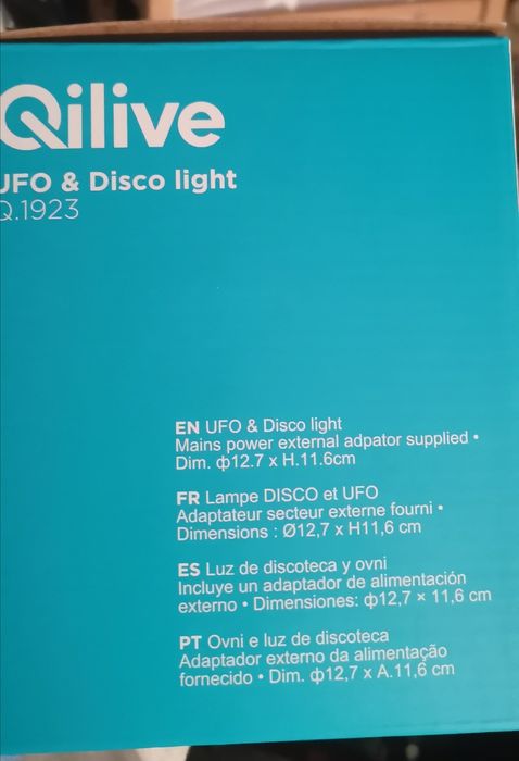 Lampa dyskotekowa, lampa ufo