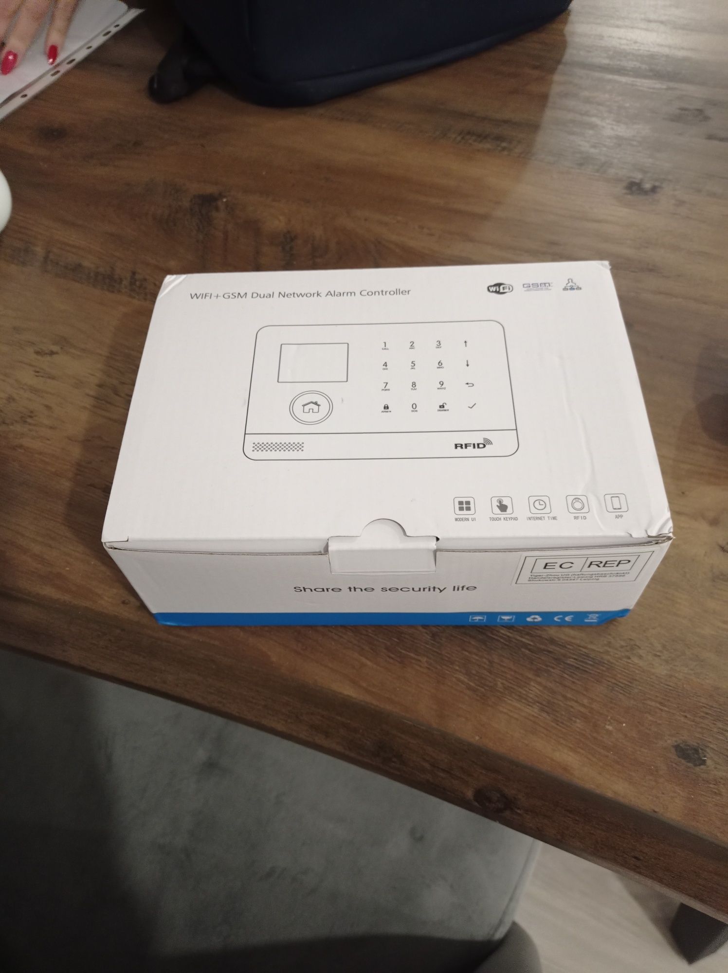 Alarmes para espaços residenciais/comerciais com wifi & GSM (novos, op