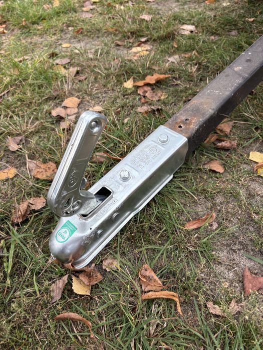 Przyczepka do kosiarki-traktorka lub quada mocna solidna