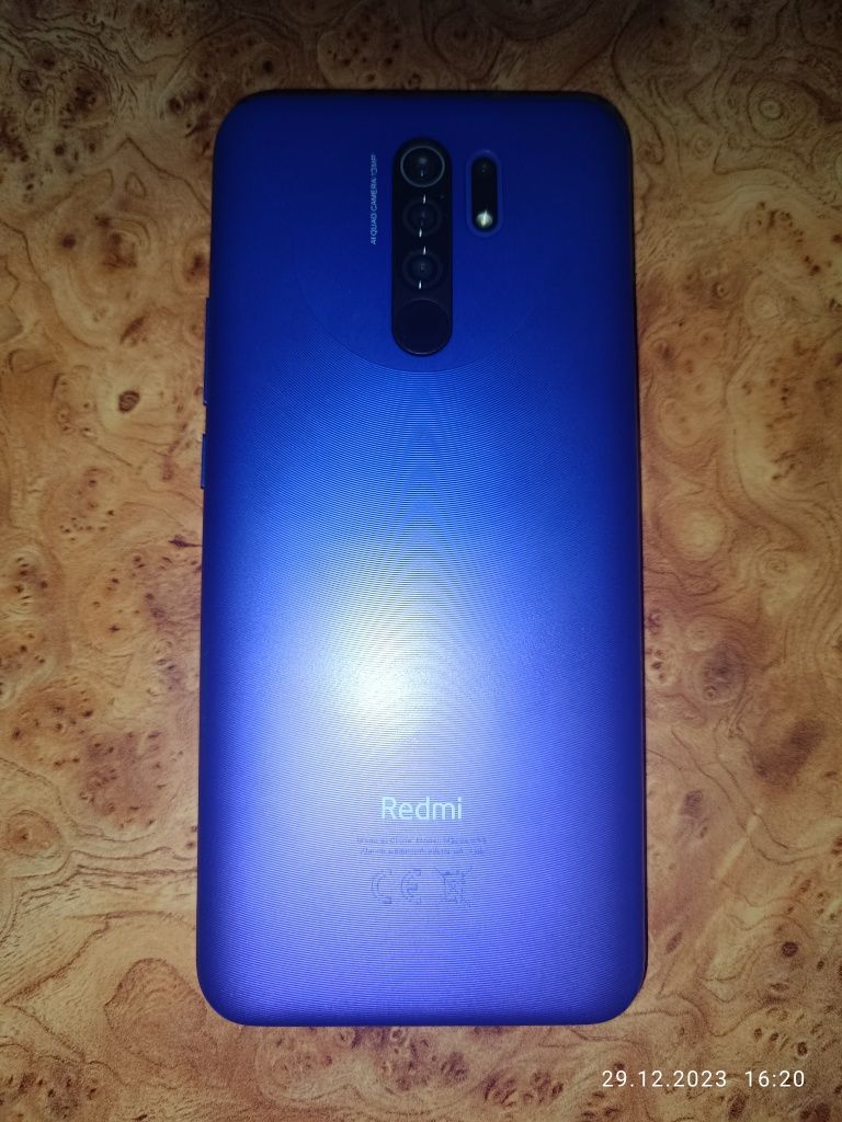 Смартфон Xiaomi redmi  9 4/64 gb, 2 sim, відбиток пальця, мобільний