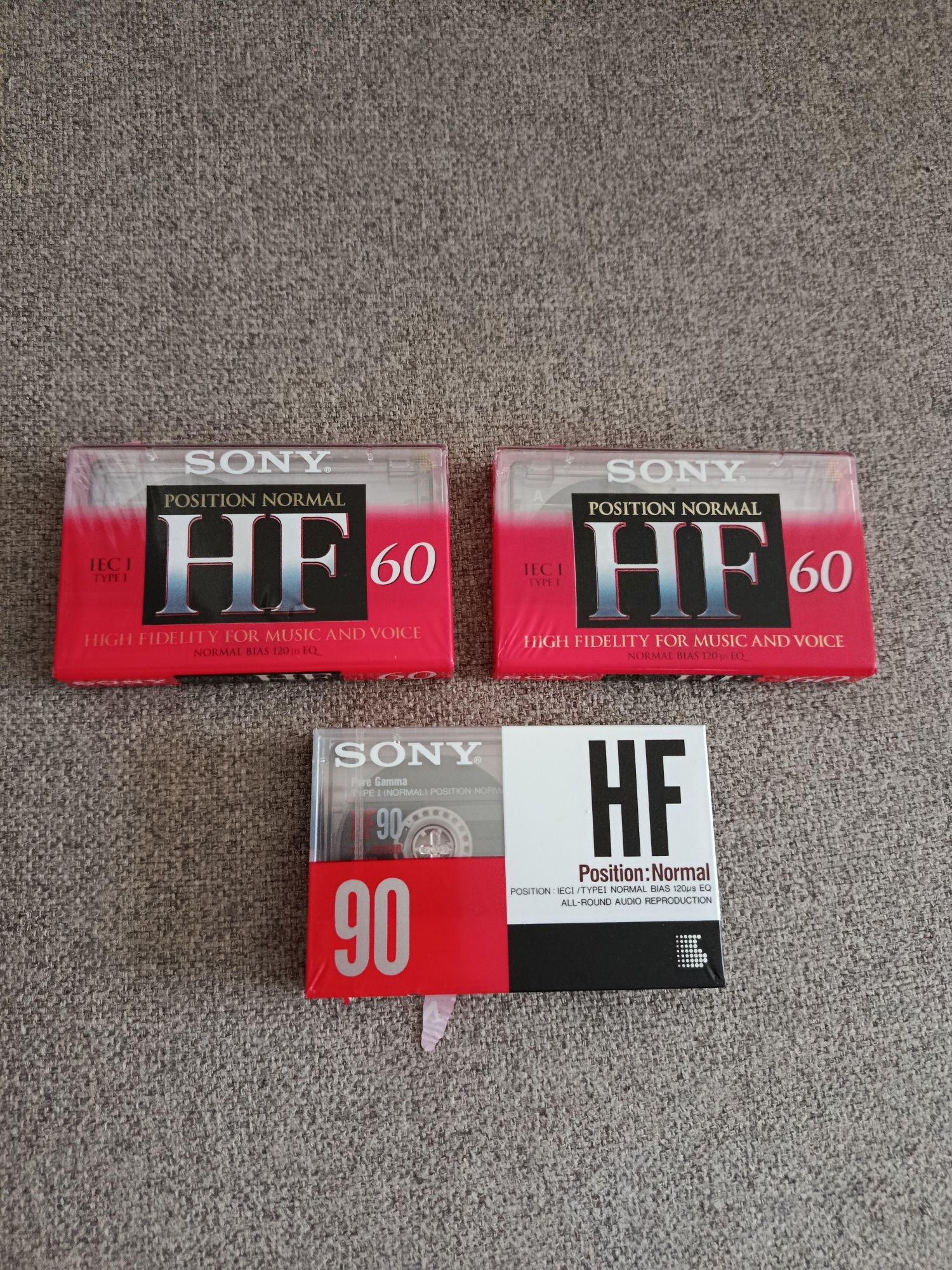 Lote Cassetes Sony - Seladas