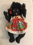 Africana Boneca vintage antiga Africana