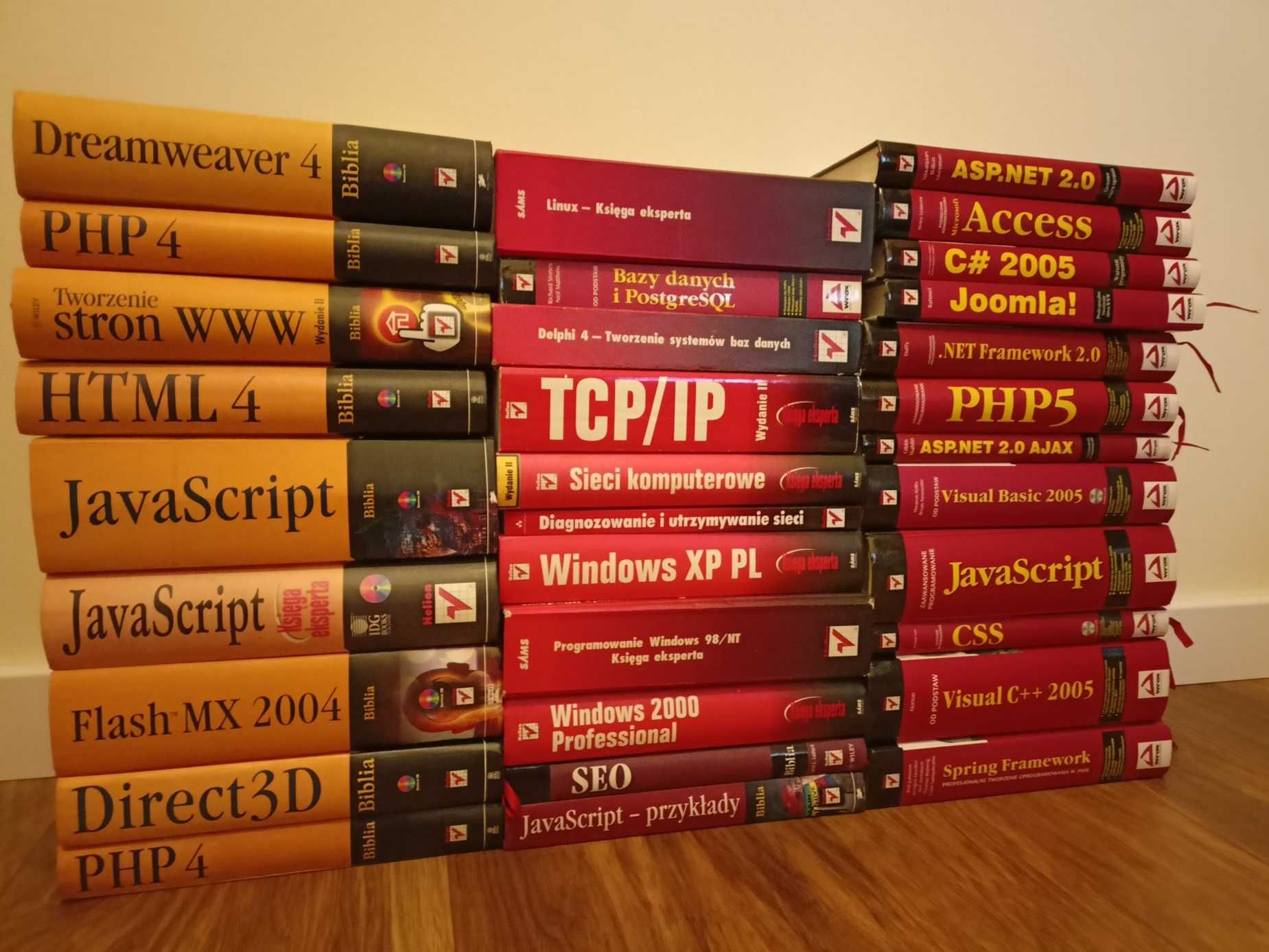 WYPRZEDAŻ Informatyka, HTML, JAVAScript. Bazy danych, PHP, Windows,