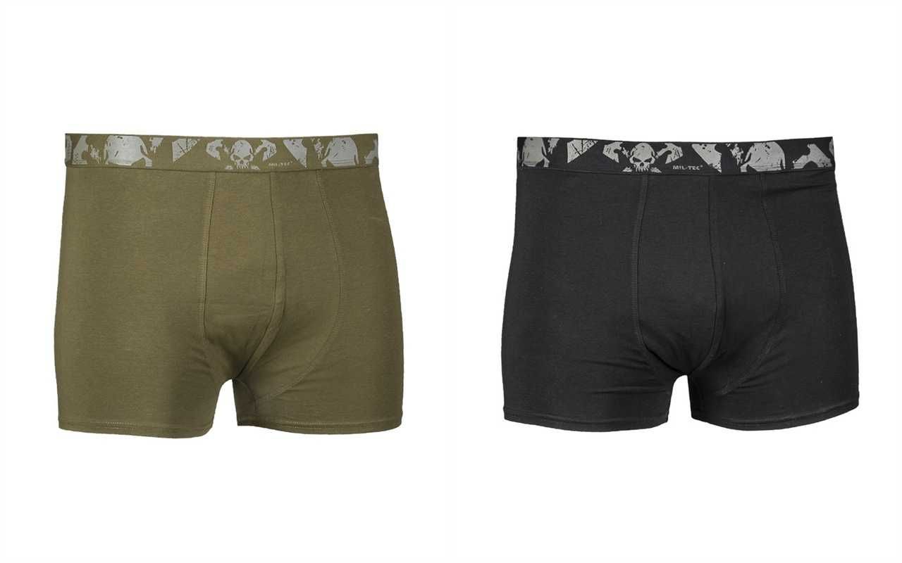 Труси чоловічі боксери Mil-Tec Shorts Skull (набір з 2шт)