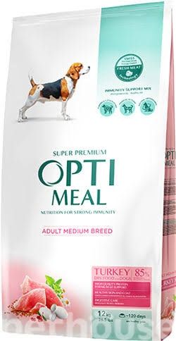 Акція! OPTI MEAL Super premium для собак 12 кг