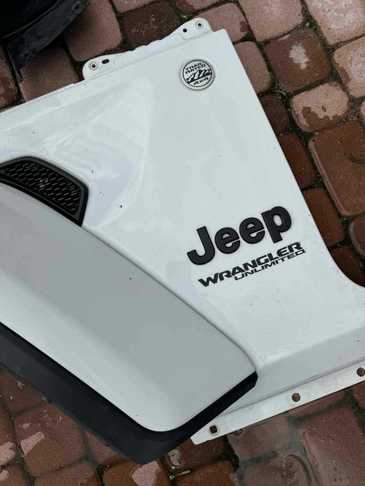 Błotnik kompletny  z lampą do JL OD 2019 błotnik do jeepa