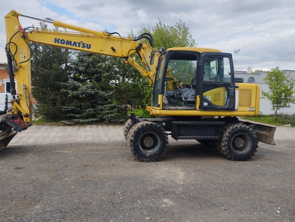 Koparka Kołowa Komatsu PW 130 Rok 2006 Cat Atlas