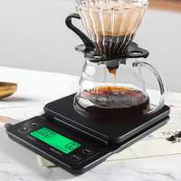 Кухонные электронные весы для кофе с таймером 0,1 г - 5 кг 800