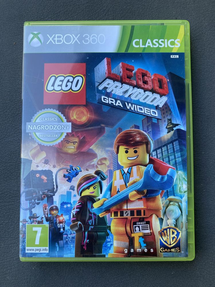 Gra Lego Przygoda Gra video Xbox 360 X360 pudełkowa dla dzieci PL