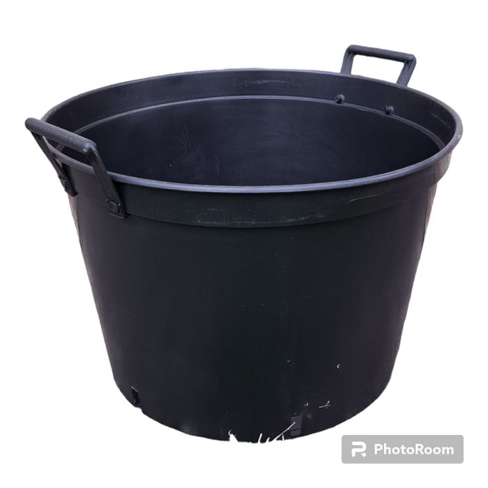Doniczki produkcyjne 65 L z uchwytami zanitowanymi na stałe 54cm
