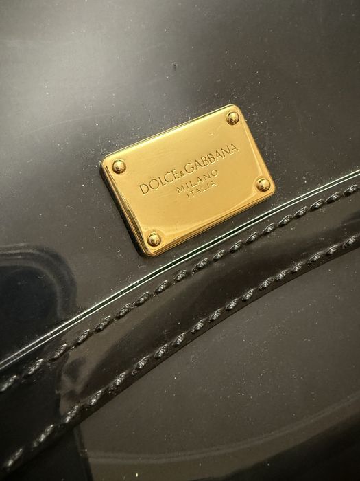 Сумка шкіряна лакова dolce Gabbana оригінал