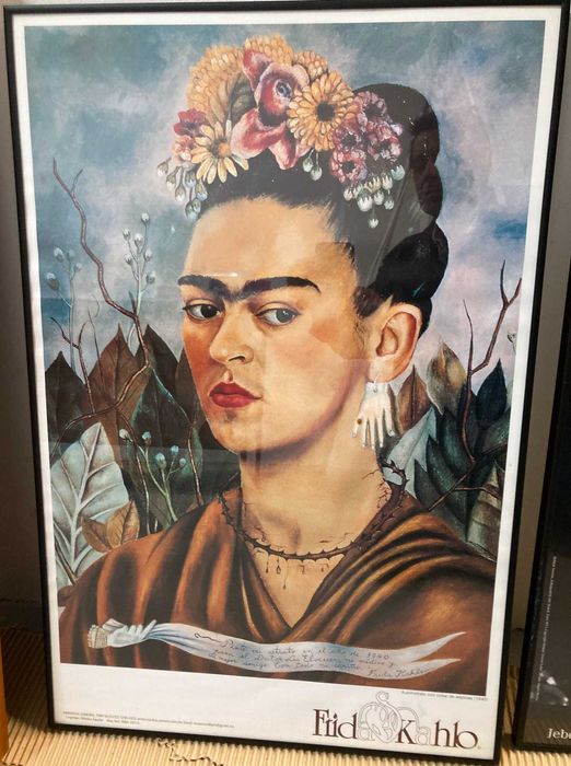 Poster Frida Kahlo Emoldurado