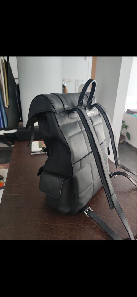 Mochila de Pele genuína