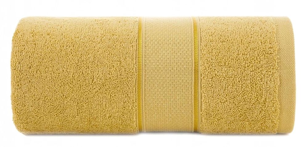 Ręcznik Kąpielowy 30x50 Bawełniany Frotte 500g/m2 Liana 12 Musztarda