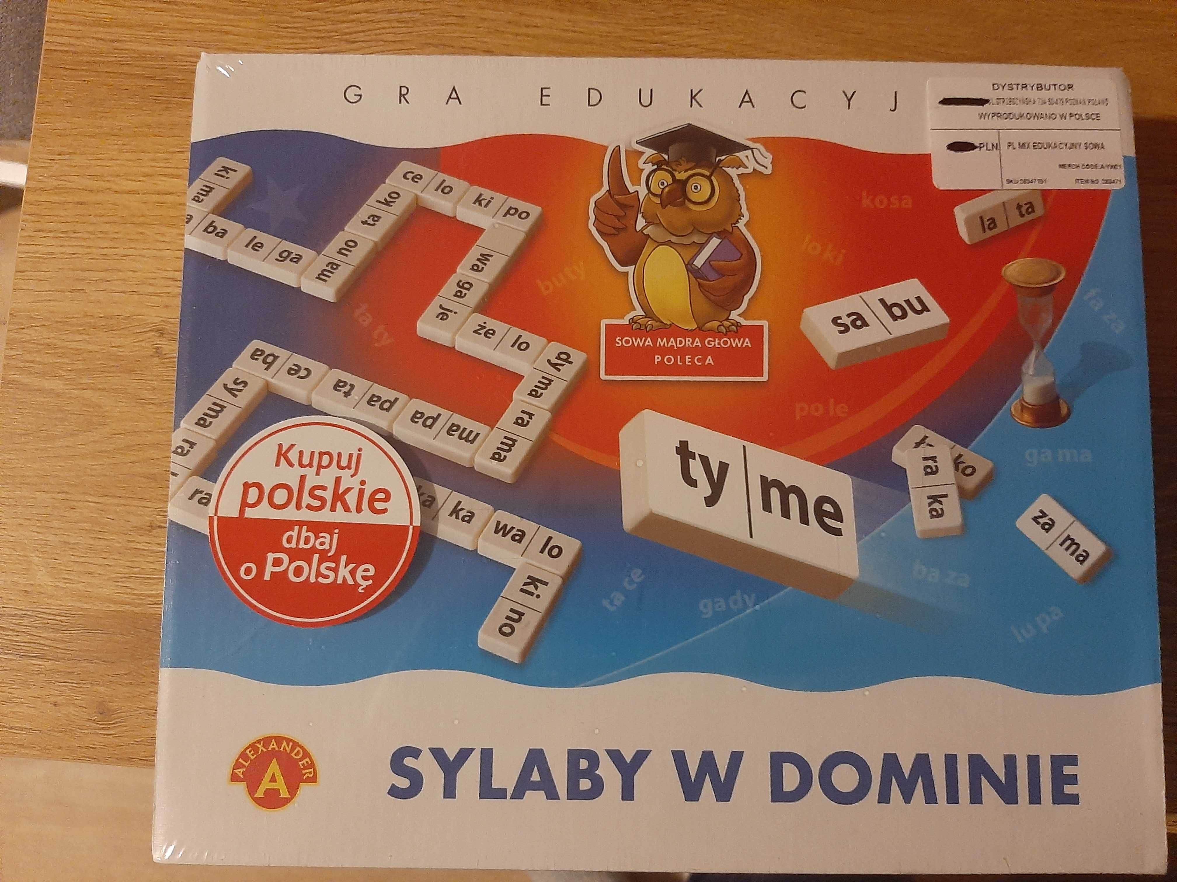 Gra sylaby w dominie