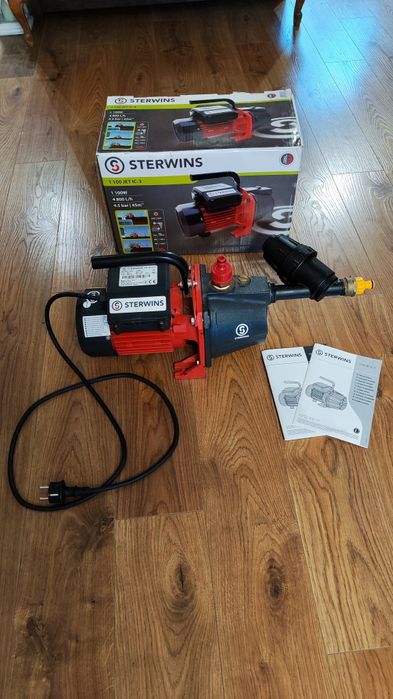 Pompa ogrodowa STERWINS 1100 Jet IC-3 wydajność 4800l/h