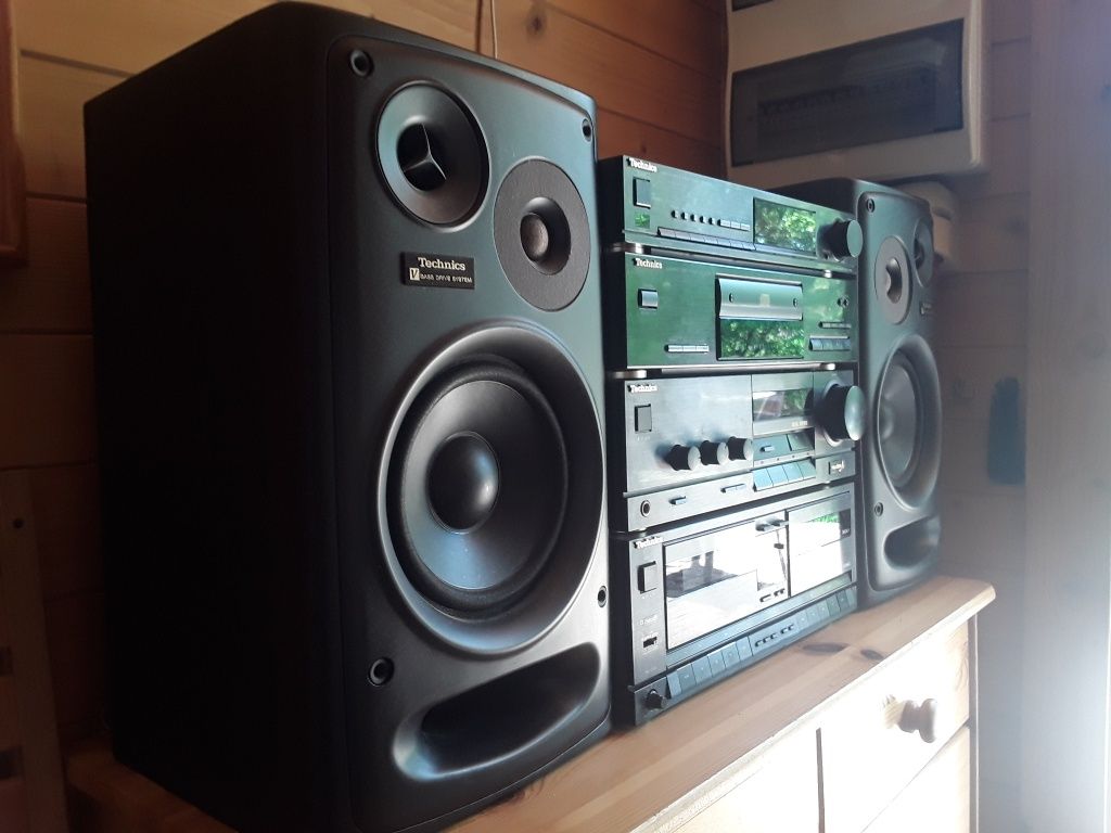 wieża TECHNICS X301 NEW CLASS A wzmacniacz cd deck tu