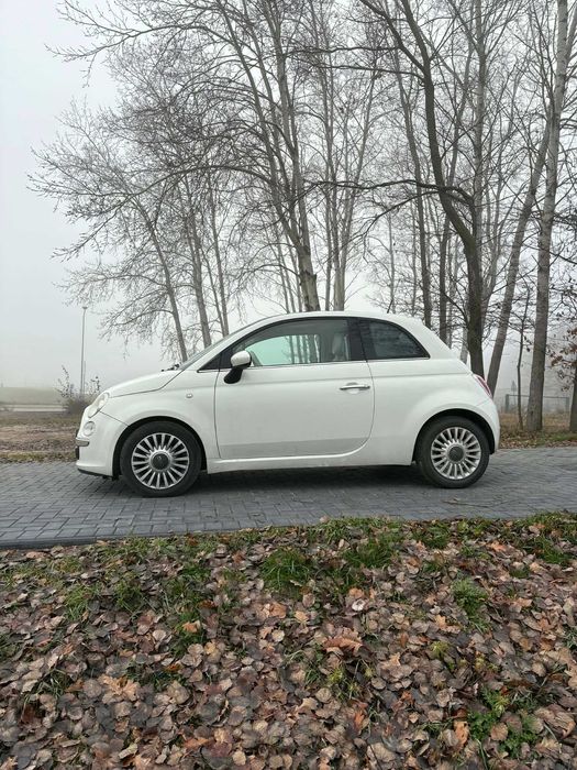 Fiat 500*Biały*Zadbany*Szyberdach*Klima