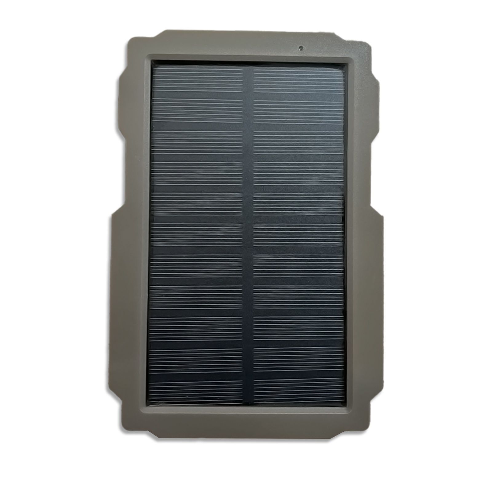 Painel Solar c/ bateria recarregável.