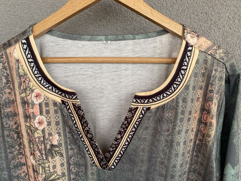 sukienka etno boho hippie jak nowa xxl xxxl