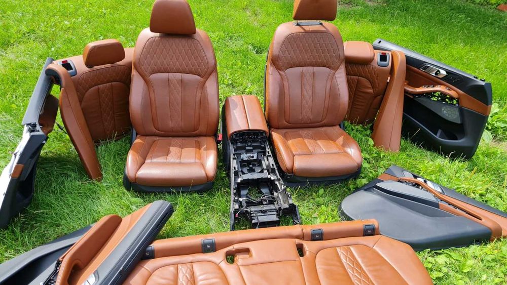 Салон BMW X5 G05 M pakiet сидіння передні задні разборка розборка шрот