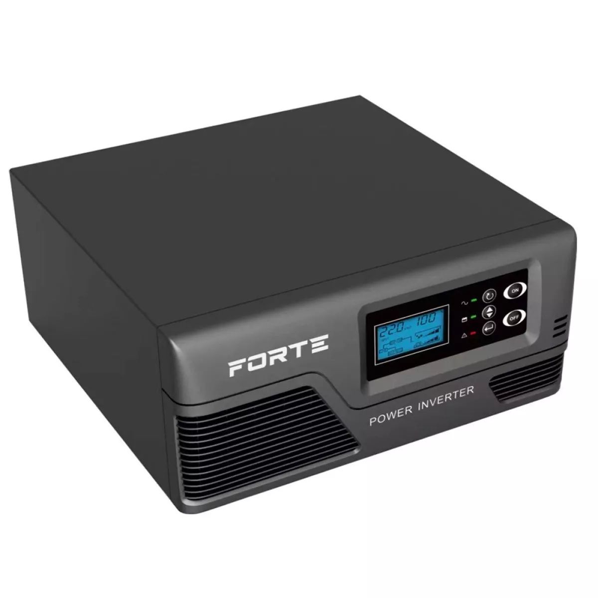 Інвертор безперебійник 600Вт чиста синусоїда Forte FPI-0612Pro