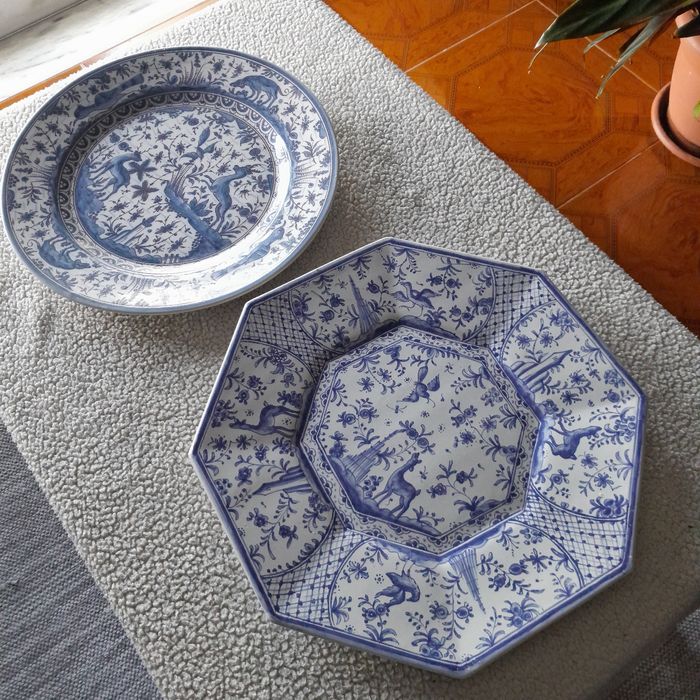 Louças Pratos Cerâmica antiga de Coimbra