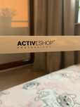 Lampa  slim bezcieniowa Activeshop biurkowa do robienia paznokci rzęs.