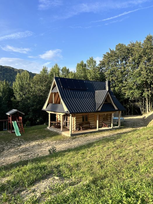 Domek , Leśna  Bacowka w Gorcach