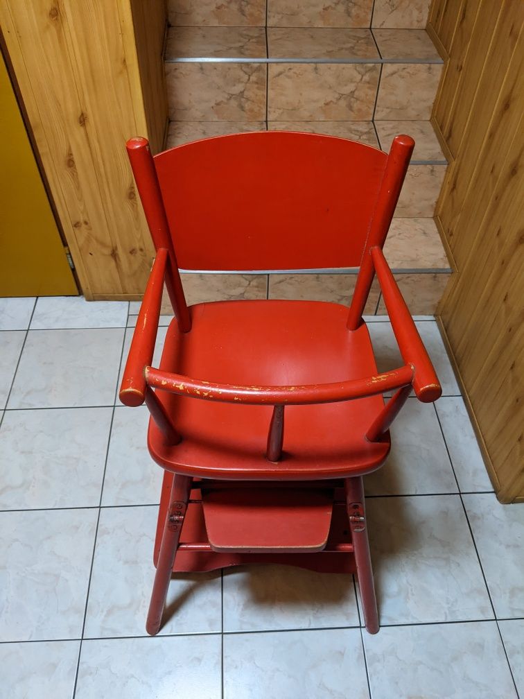 Krzesełko krzesło dziecięce rozkładane