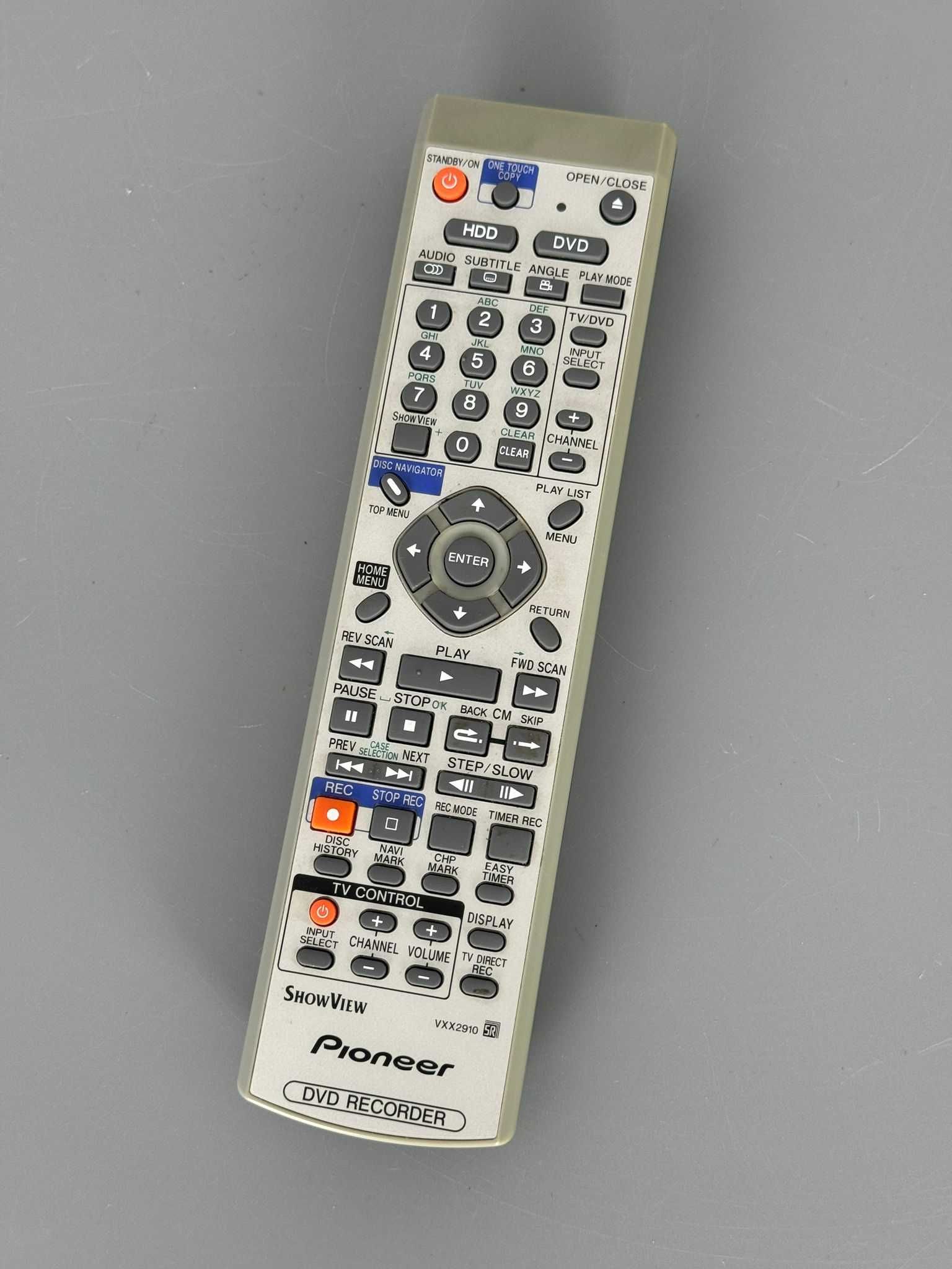 Oryginalny Pilot do nagrywarki DVD HDD Pioneer VXX2910