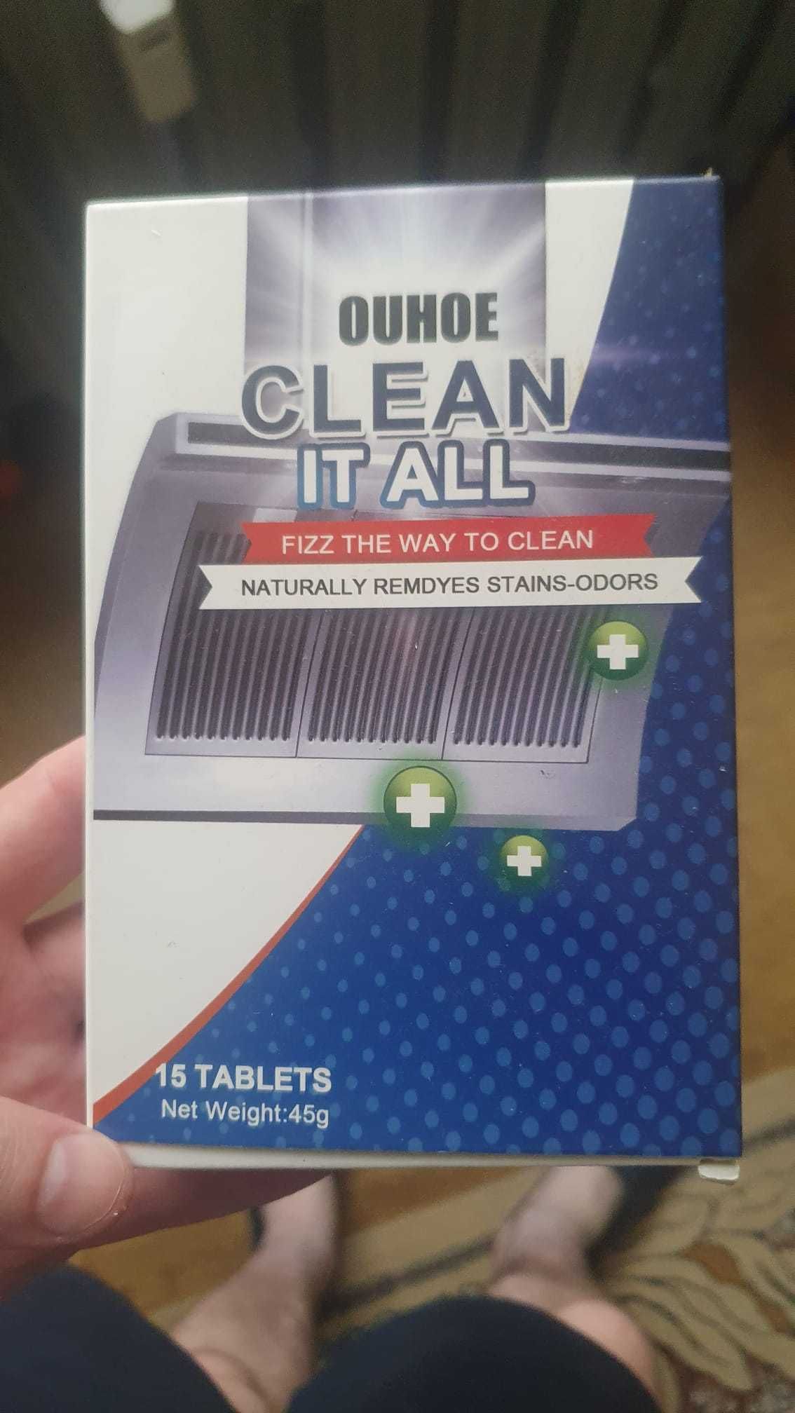 Tabletki czyszczące OUHOE CLEAN IT ALL – 15 sztuk (45g)