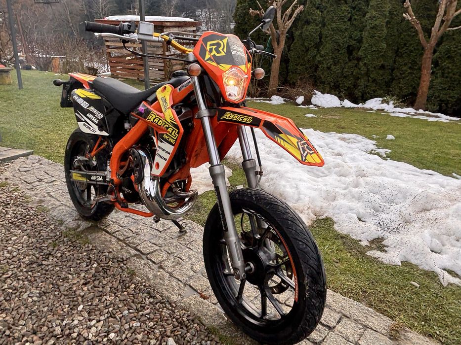 Rieju mrt 50 orange replica Six days Am6