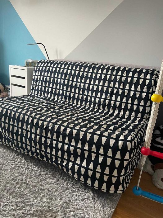 Sofa 2-osobowa, rozkładana IKEA, stan bardzo dobry