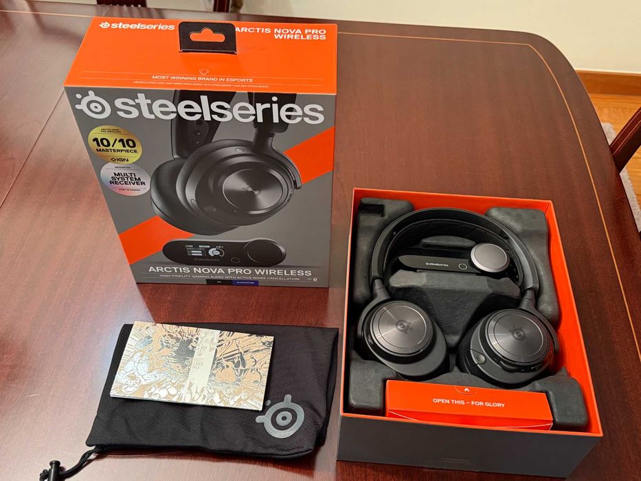 Headset Gaming Steelseries Arctis Nova Pro Wireless – Topo de Gama