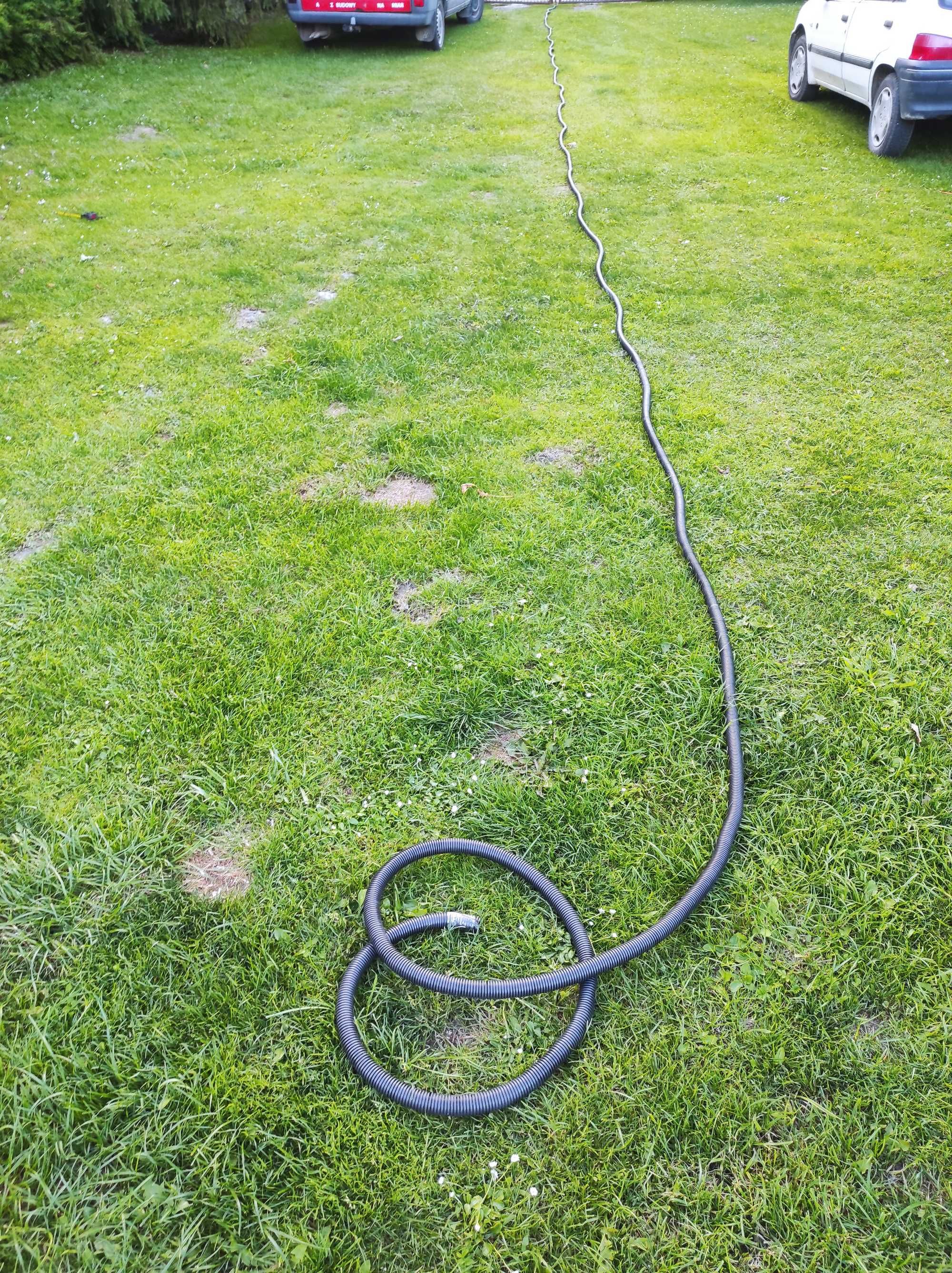 Peszel z pilotem czarny 30 mm . 25 metrów . Rura karbowana elektryczna