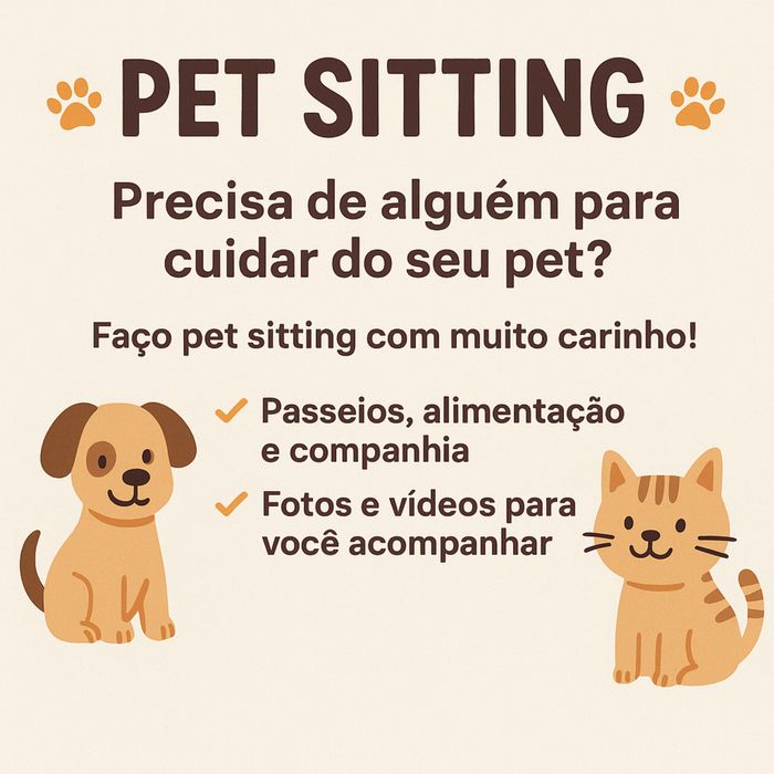 “Cuidado de Confiança para o Seu Pet”