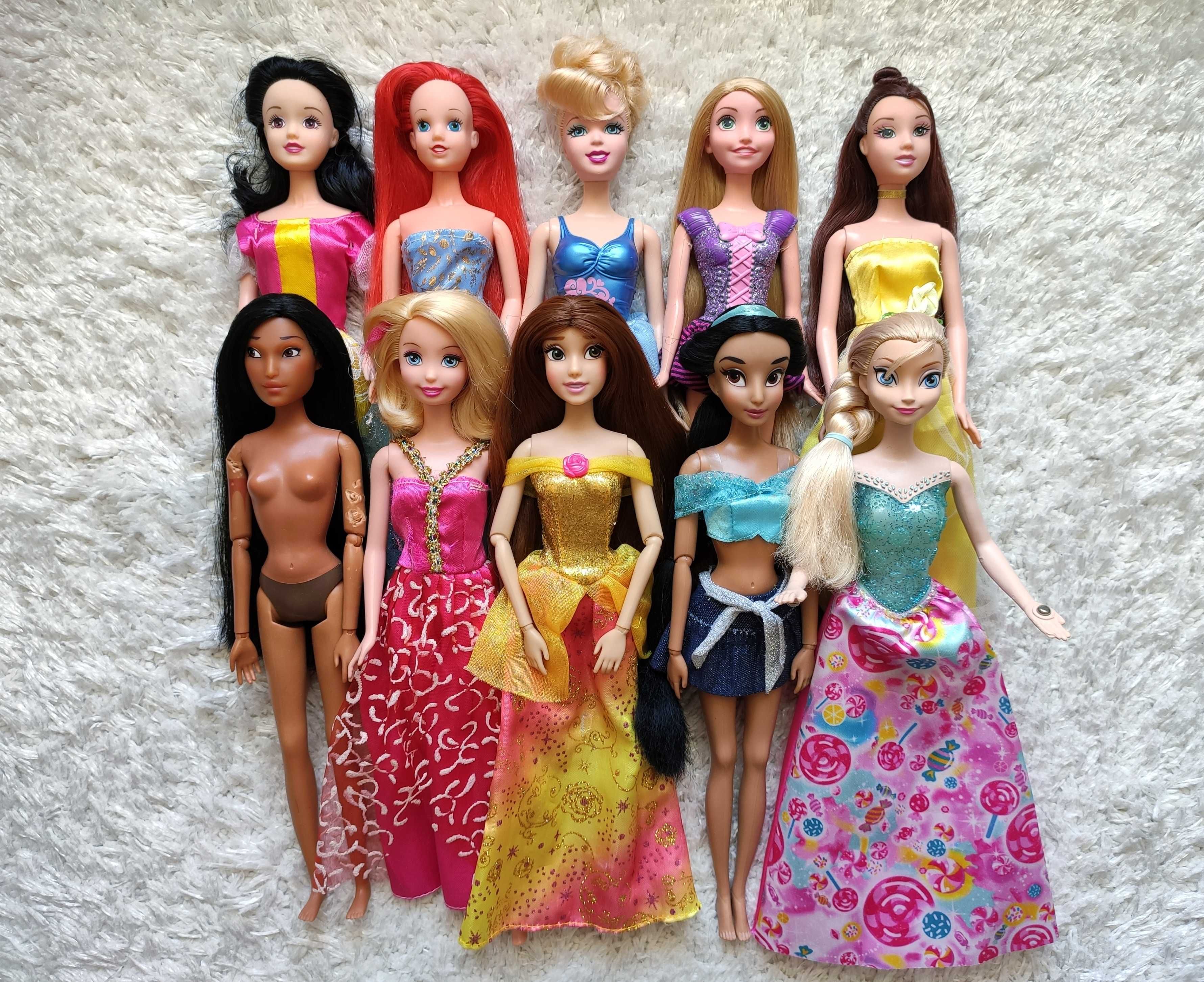 Ляльки куклы Барби Barbie Принцессы Дисней Disney Жасмин Белль Золушка