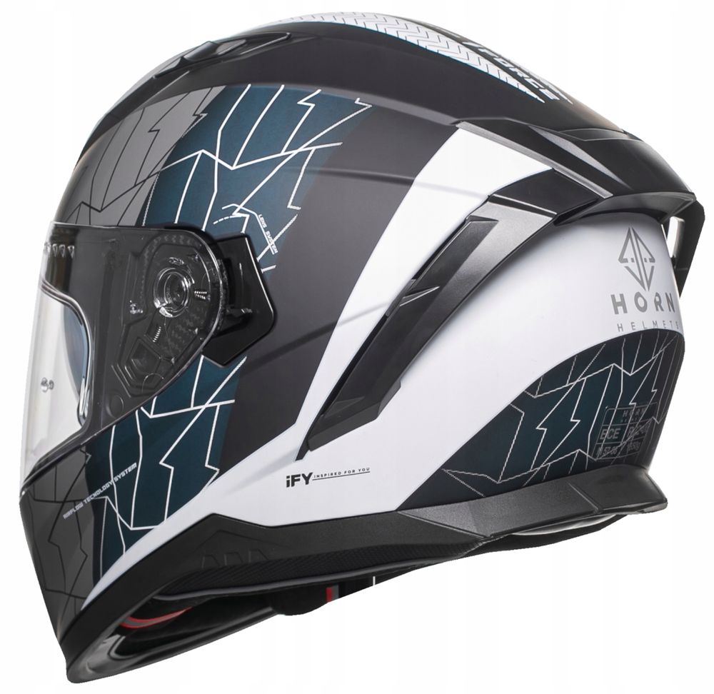 Horn HIRS kask motocyklowy PINLOCK gratis ECE 06 XS-XL INTERKOM READY