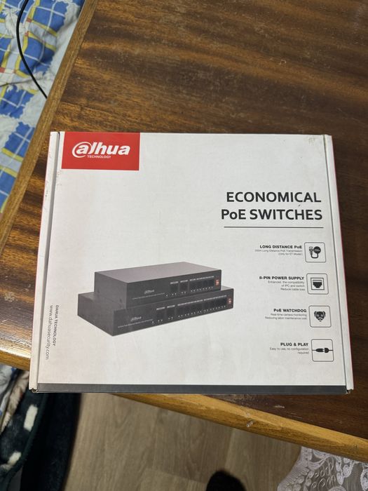 Комутатор Рое 4-х портовий