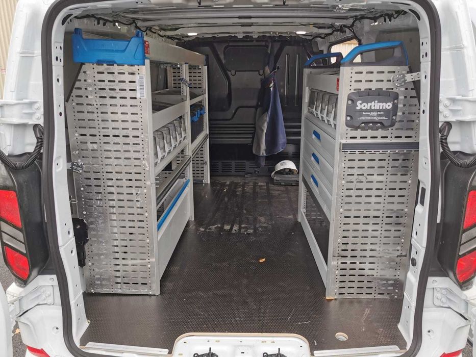 Regały szafki półki do busa auta zabudowa serwisowa DUŻY WYBÓR