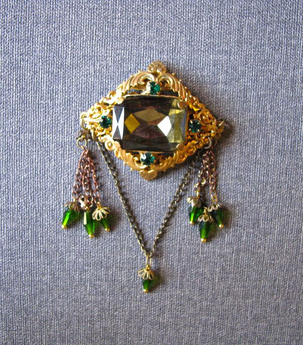 Брошь ЧССР , филигрань, как новая Крупная