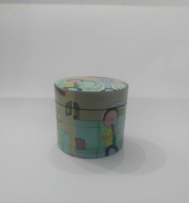 Metalowy Młynek do Suszu "Rick i Morty" 40mm