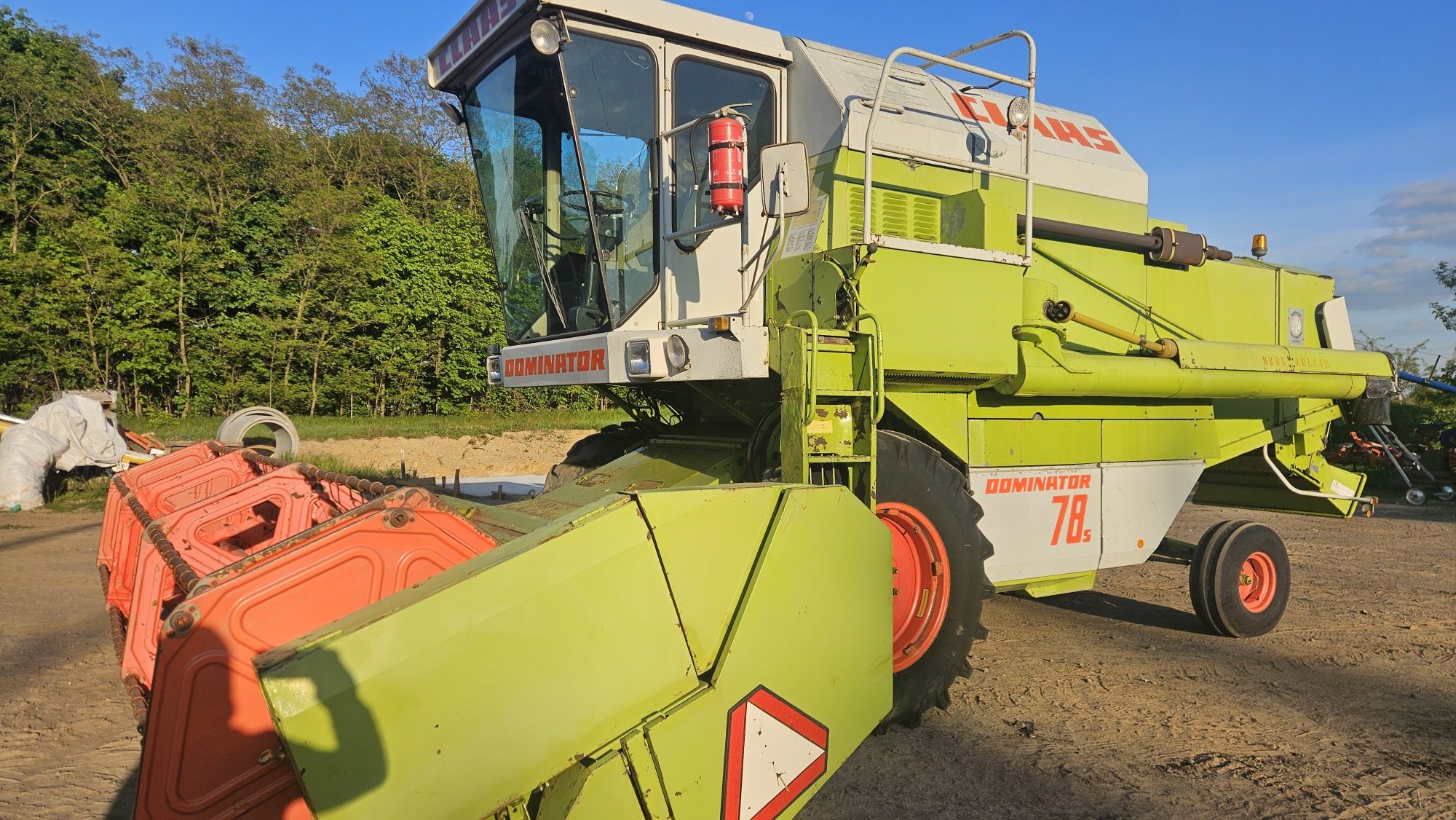 Claas Dominator 78 s z Danii