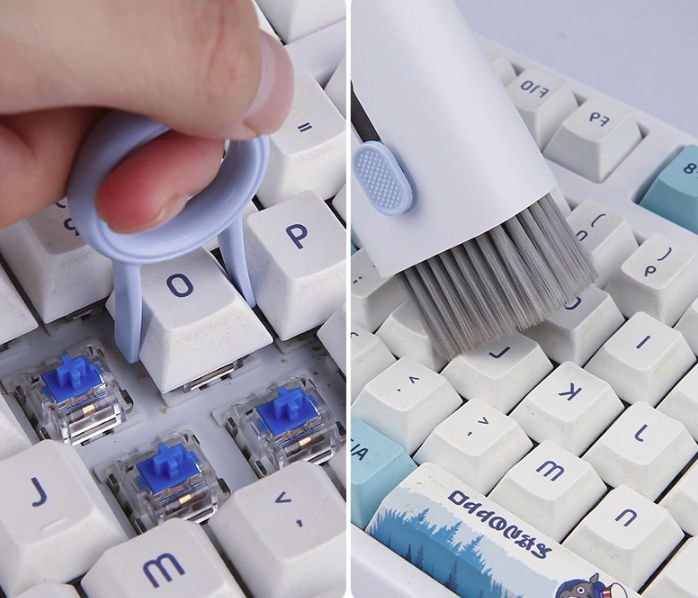 Wielofunkcyjny Zestaw Do Czyszczenia Słuchawek 7W1 CZYŚCIK KLAWIATURY