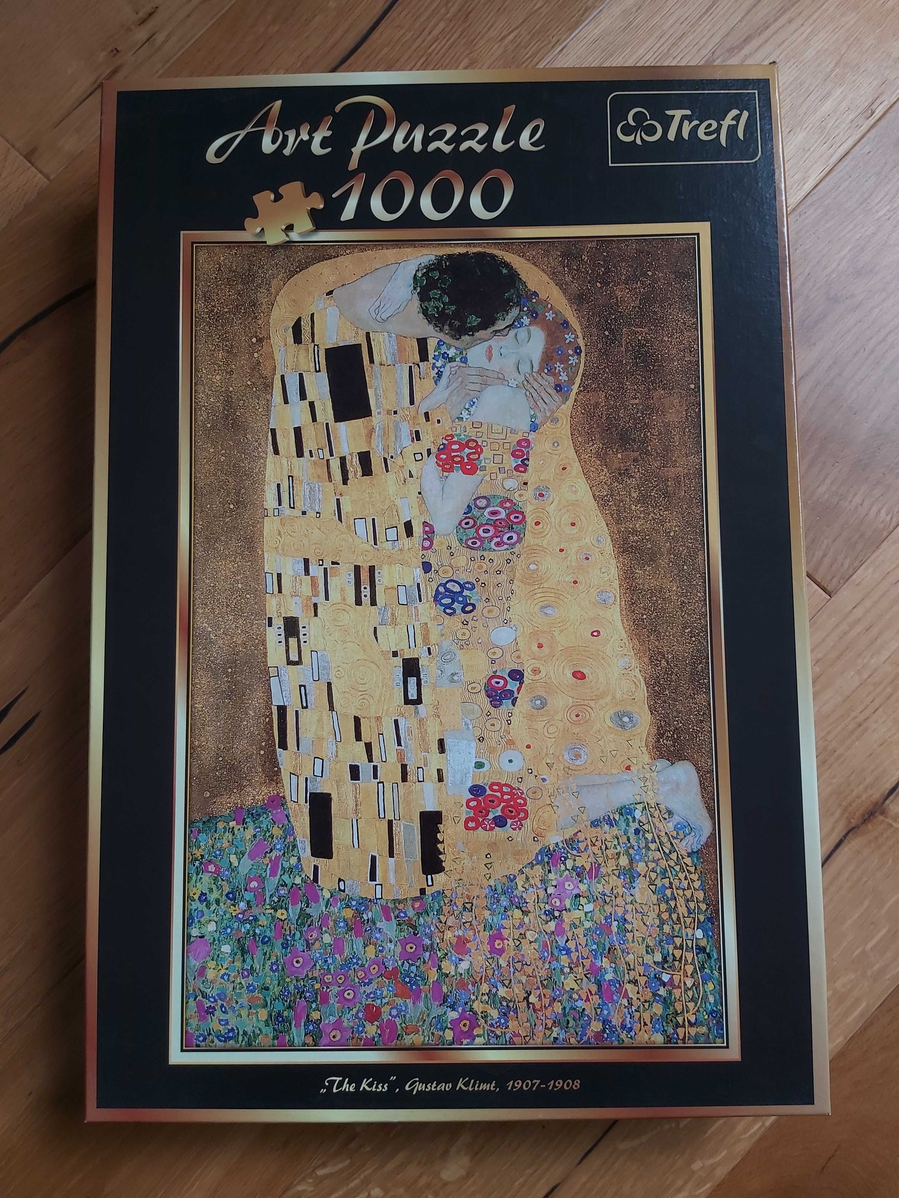 Puzzle 1000, Klimt "Pocałunek"