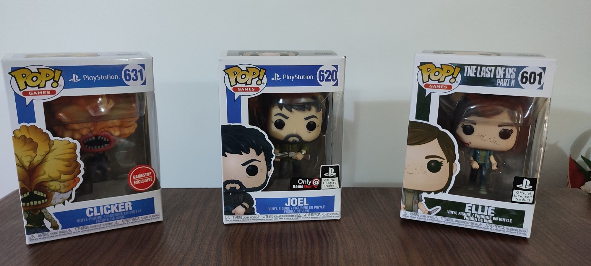 Pop Figures/Funkos The Last Of Us. Funko "Clicker" (631), Funko "Joel"