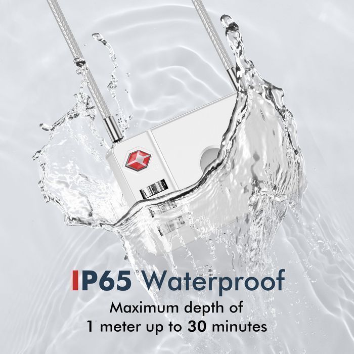 MiLi Lokalizator GPS Bluetooth Tracker HD-P16-L (Apple only) kłódka