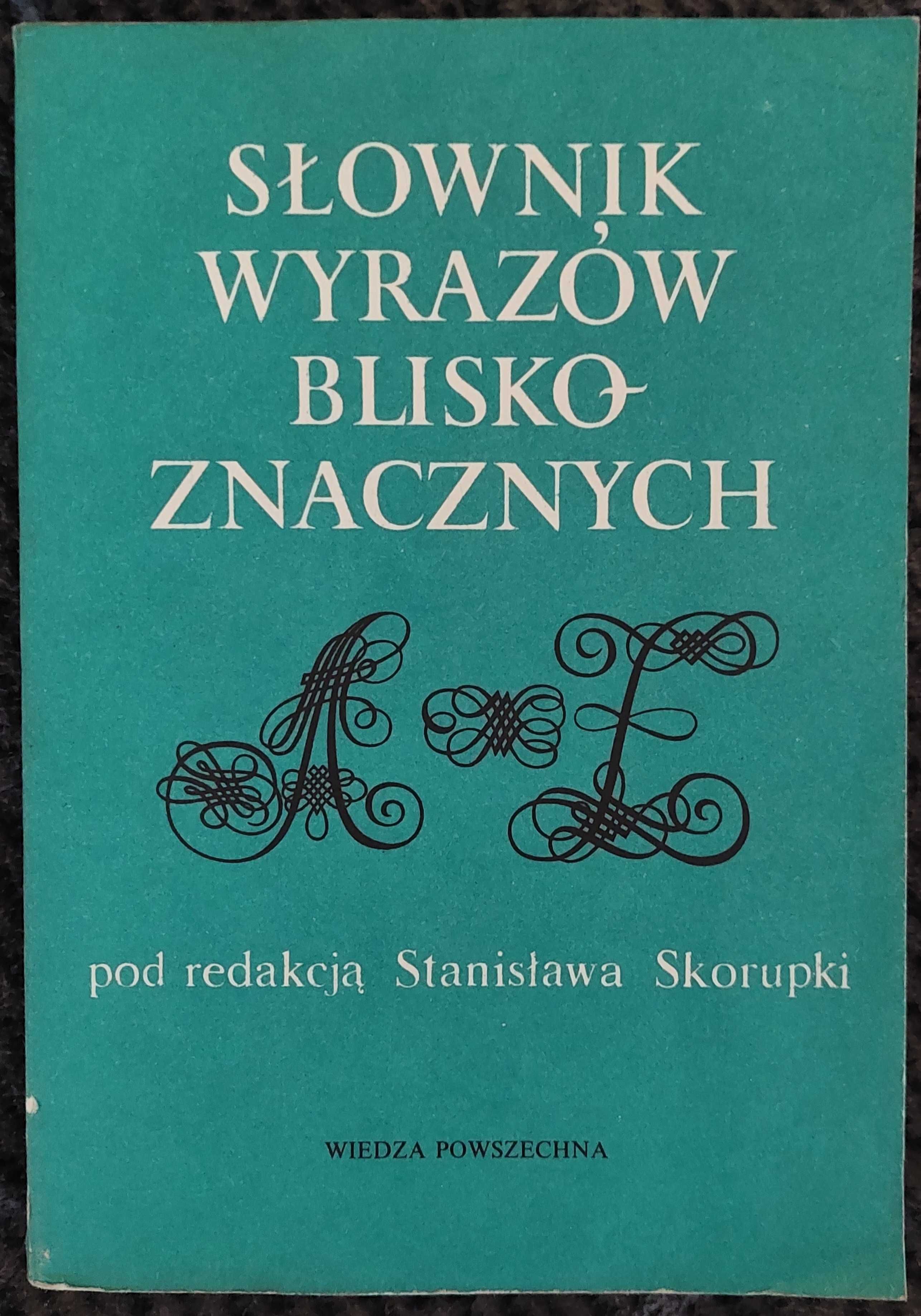 Słownik wyrazów bliskoznacznych